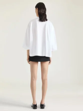 Arşiv baskılı pamuklu koza tişört