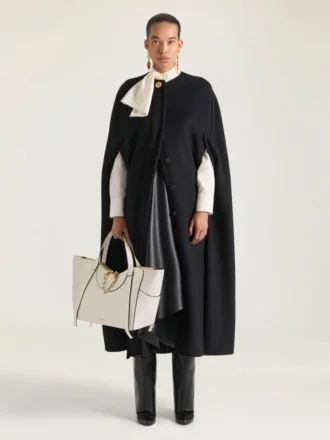 Büyük Snatch Çanta, Damarlı Deri