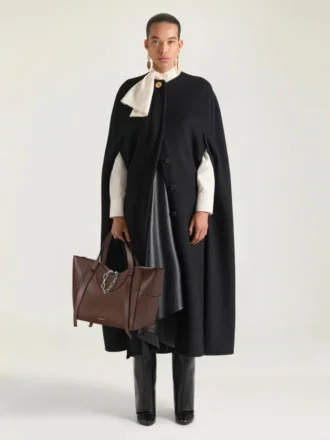 Büyük Snatch Çanta, Damarlı Deri