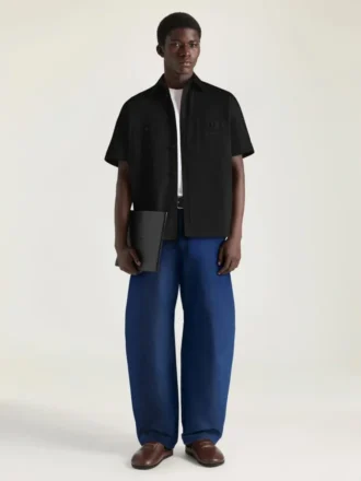 Couture Dikişli Pamuklu Gömlek, Givenchy Paris Yamalı