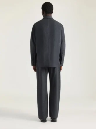 Flanel Couture Dikişli Overshirt