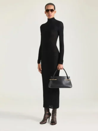 Çiçek Desenli Dantel Elbise