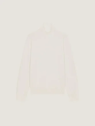 Kaşmir Örgü Balıkçı Yaka Kazak