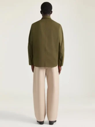 Pamuklu Couture Dikişli Overshirt, Givenchy Paris Yama