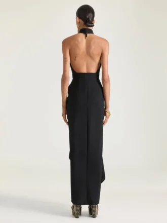 Yünlü Drapeli Elbise