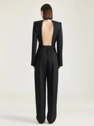 Yünlü, sırt kısmı kesimli tulum