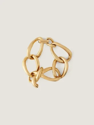 Zincir Bağlantılı Metal Bileklik