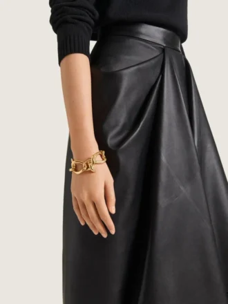 Zincir Bağlantılı Metal Bileklik