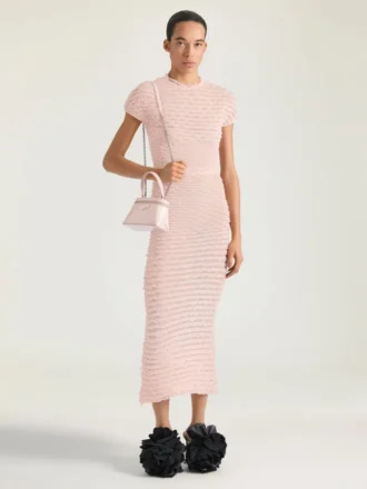 Zincirli Antigona Vanity Bag in Box Deri Çanta